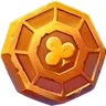 Gold coin icon for casino posido games