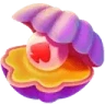 Pearl shell icon for Posido online casino jackpots