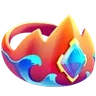 Crown icon for the Posido casino VIP club