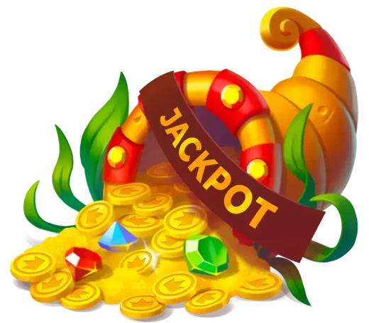 Golden jackpot horn full of coins at online casino Posido