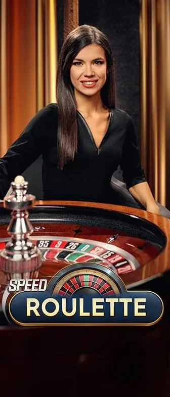 Speed Roulette dealer at a wheel, Posido online casino